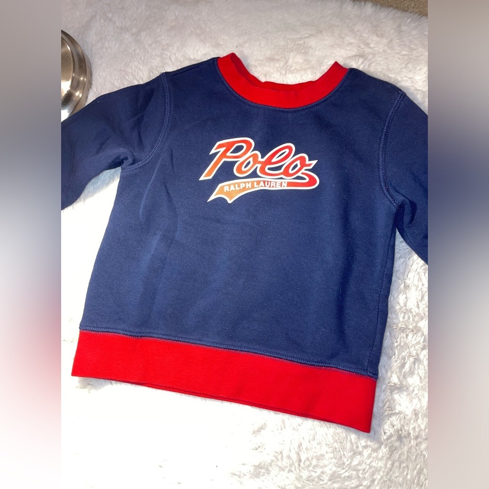 Toddler Polo Ralph Lauren Sweatshirt - Picture 3 of 5